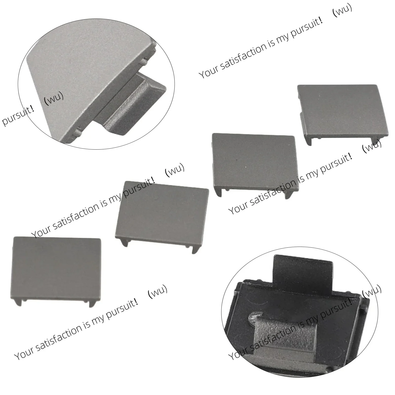 For BMW 7 Series E65 E66 745i 02-08 For Alpina B7 E65 Car Interior Accessories 4Pcs Front Door Flap Panel Cover 51417025647 view 3