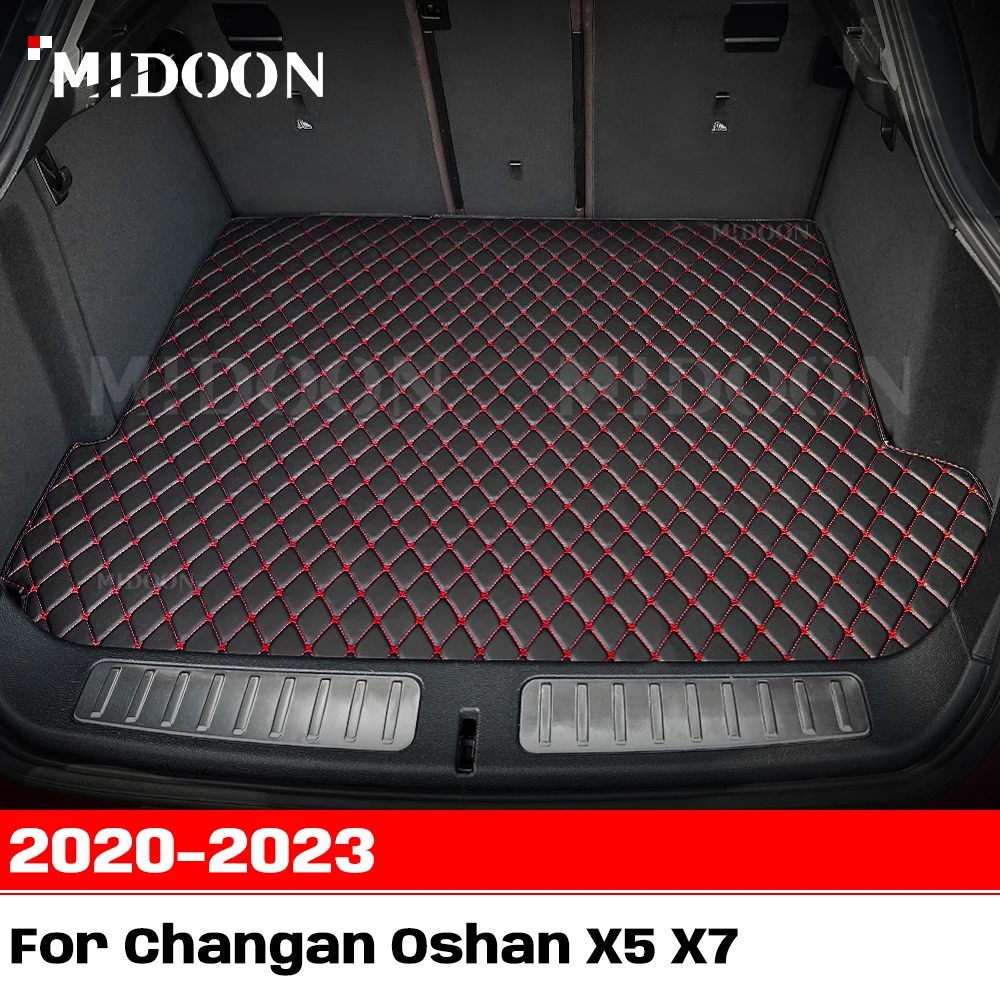 

For Changan Oshan X5 X7 2020-2023 Custom Car Trunk Mat Anti-dirty Pad Protective Pad Cargo Liner Auto Interior Accessories