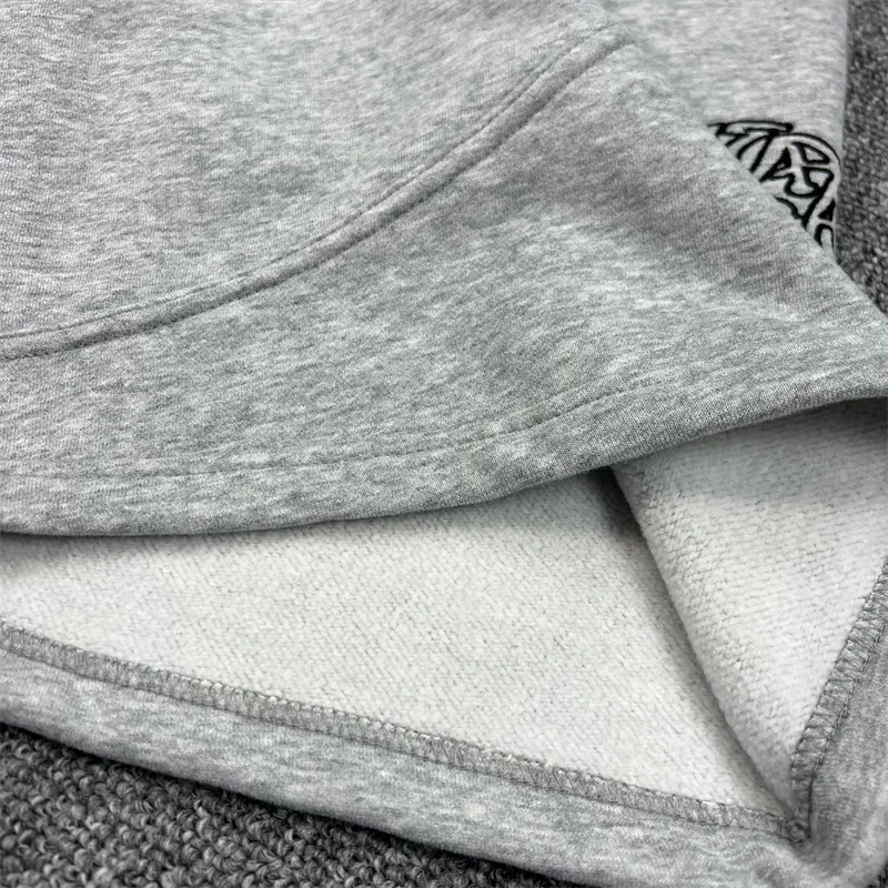 شورت Mertra أسود كبير الحجم للرجال والنساء، شورت برباط رمادي عالي الجودة