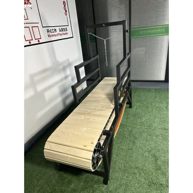 for 2023 New Dog Slat Mill Wooden Manual Dog Treadmill Large