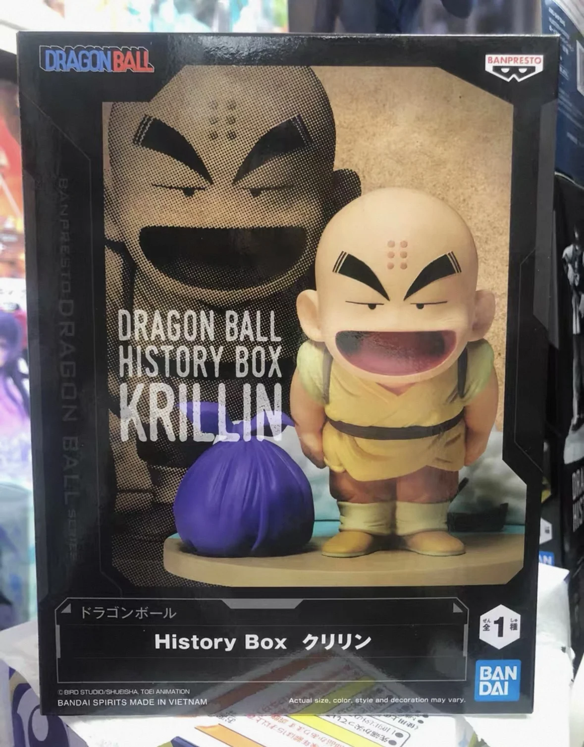 

В наличии подлинная история BANPRESTO Dragon Ball Krillin, фигурка аниме-модель игрушки