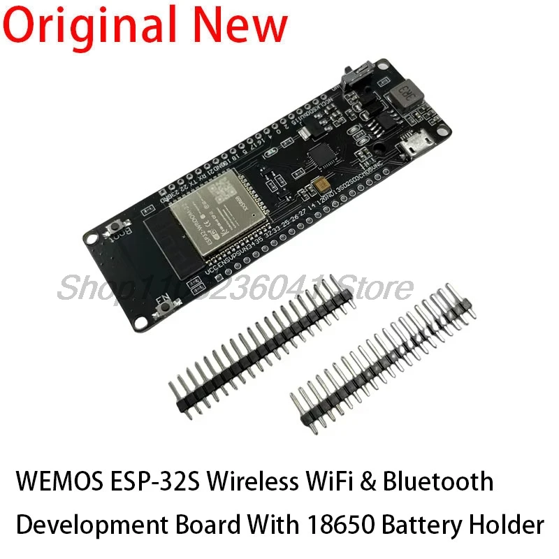 WEMOS WiFi e Bluetooth Batteria Strumento di sviluppo ESP32 Supporto batteria ESP32S 18650 esp8266 ESP WROOM 32 ESP32 ESP-WROOM-02 buono