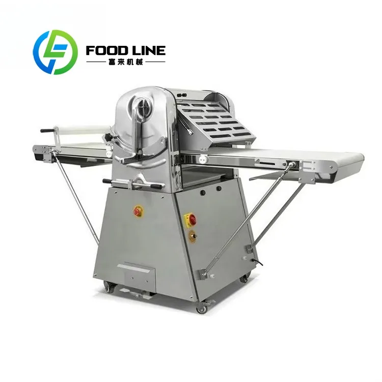 

Made in China Nice Price High Quality Dough Sheeter for Bakery Pastry Laminator with Stainless Steel Rollers & Control Panel