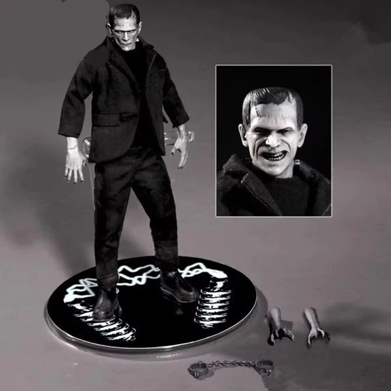

Mezco 1/12 Scale Male Soldier Terrifying Monster Dr. Frankenstein Full Set 6 inches Action Figure Model Toys