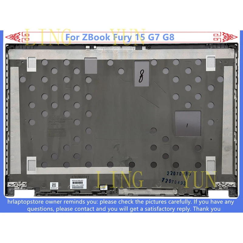 Z+   New For HP ZBook Fury 15 G7 G8 LCD Back Cover Rear Lid Top Case Shell M17069-001