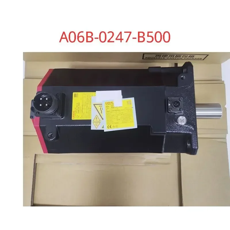 Used A06B-0247-B500 AC SPINDLE Motor For CNC System Machine A06B 0247 B500