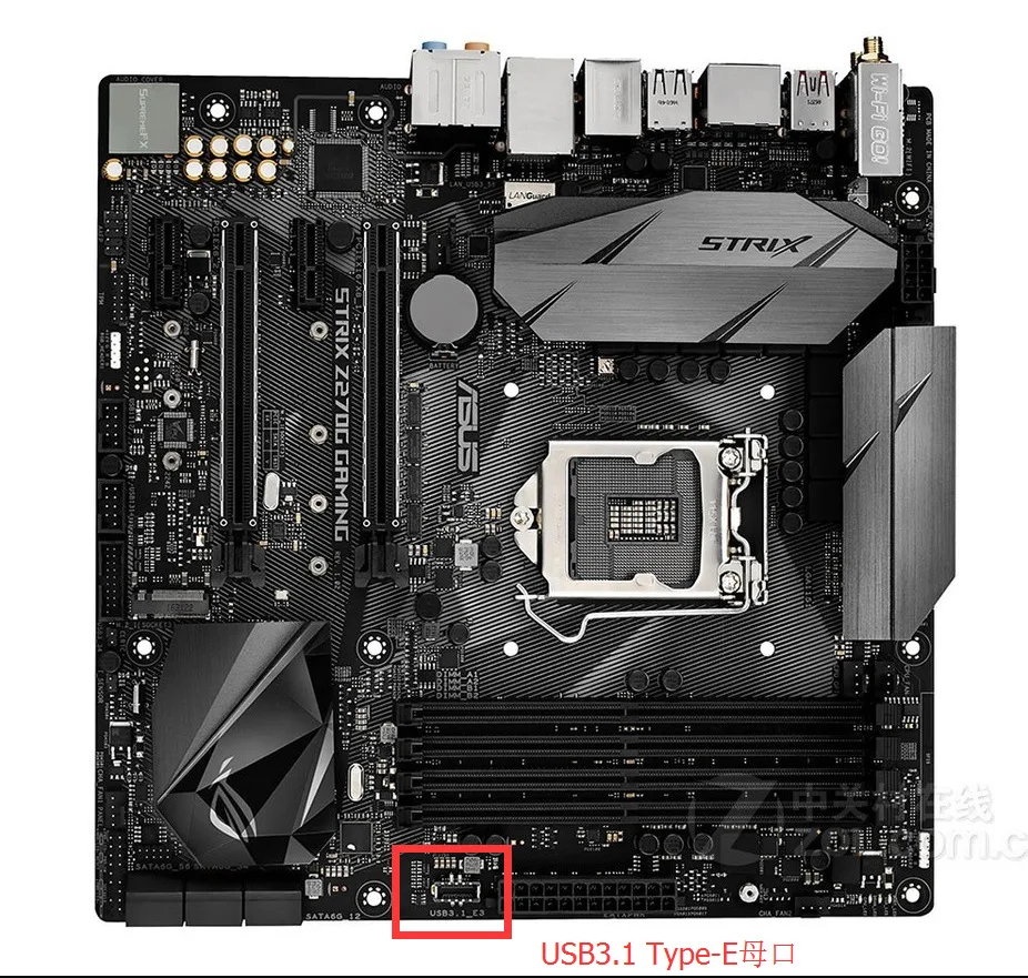 Connectors USB 3.1 Front Panel Header Type E to Type C Motherboard Extension Cable Gen 2 10Gbps Internal Adapter Cable 30cm