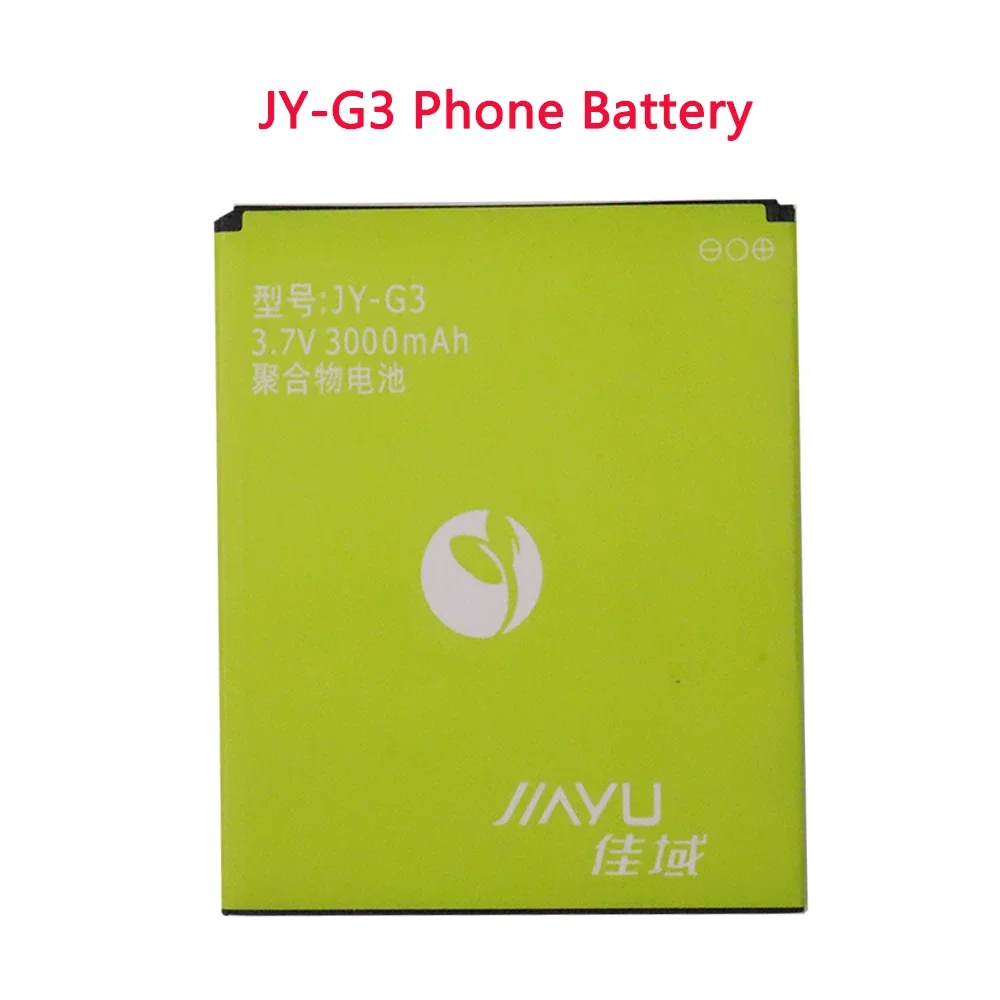 

High Quality 100% Original JY-G3 Battery For JIAYU G3 G3S G3C G3T 3000mAh Mobile Cell Phone Rechargeable Batterie Battery