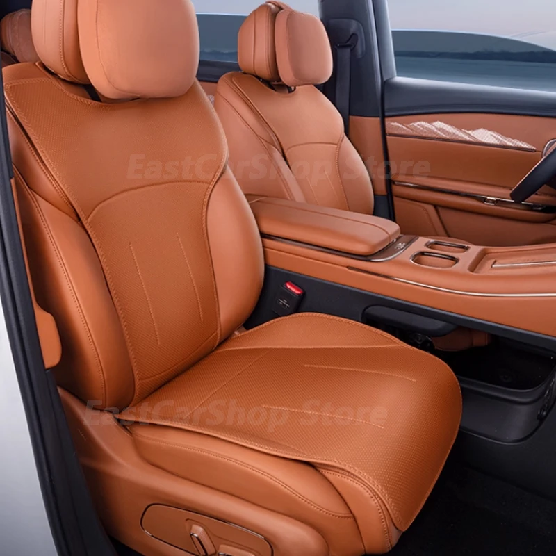 

Чехлы на автомобильные сиденья для Trumpchi GAC S7 2025 2026, четырехсезонные противоскользящие протекторы, передняя и задняя подушка, коврики на спинку