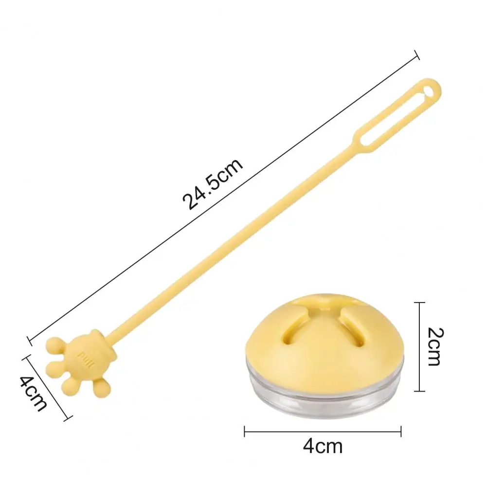 Toilet Flipper Silicone Lift Toilet Lid Toilet Seat Pull Ring Sanitary and Anti Dirt Hand Bathroom Seat Lifter Accessories