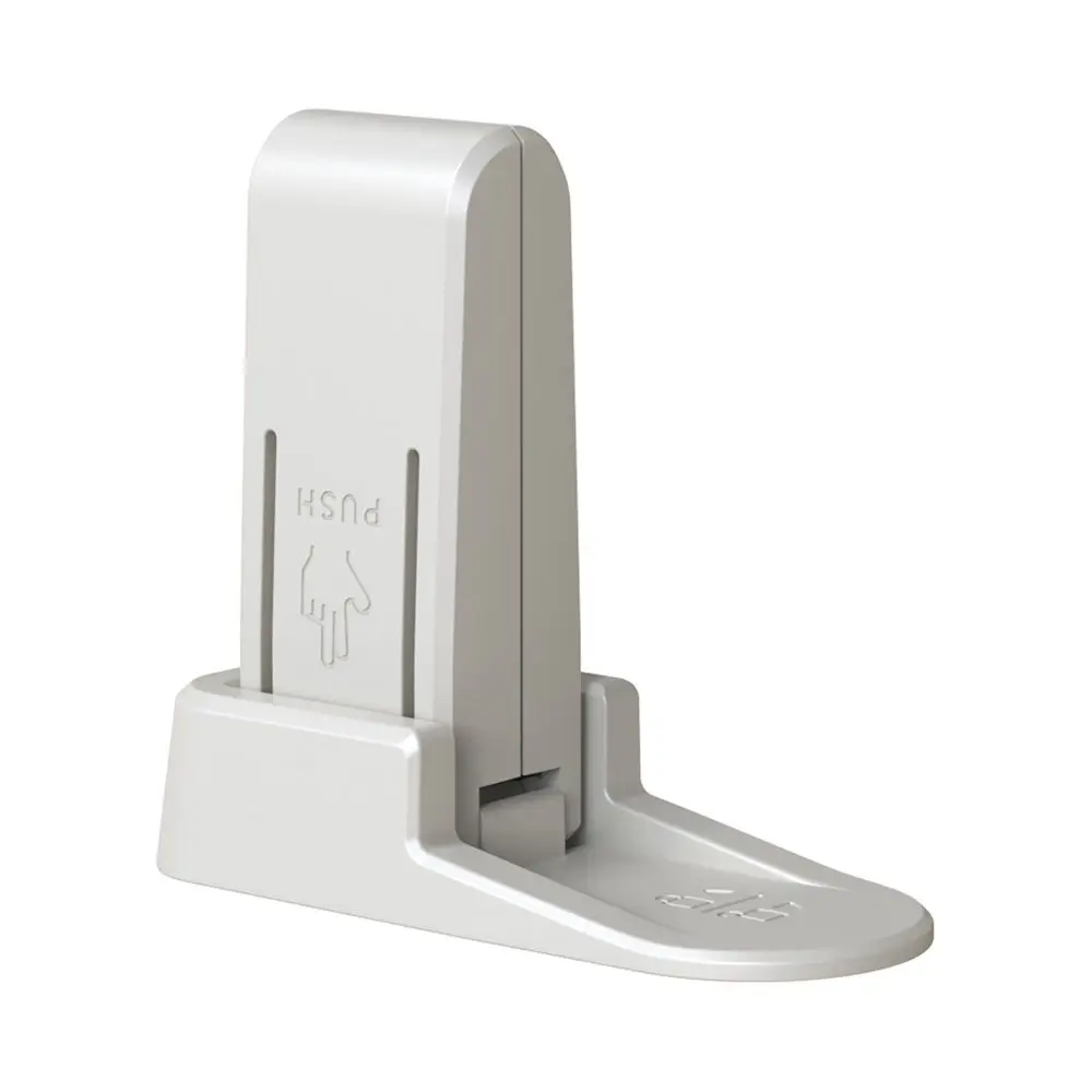 Serratura a leva per porta manuale anti-pizzicamento multiuso facile da installare Serrature di sicurezza per bambini Attrezzatura di protezione per bambini Serratura per porta anti-apertura