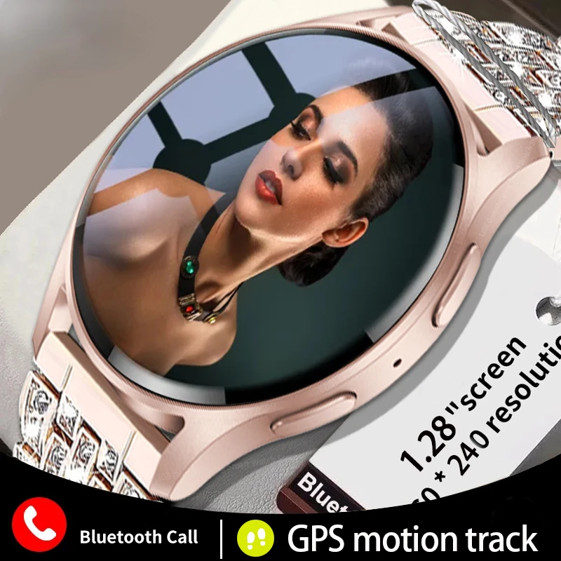 New 2023 Fashion Smart Watch Women Bluetooth Call Blood Pressure GPS Motion Tracking Bracelet Waterproof Smartwatch For xiaomi