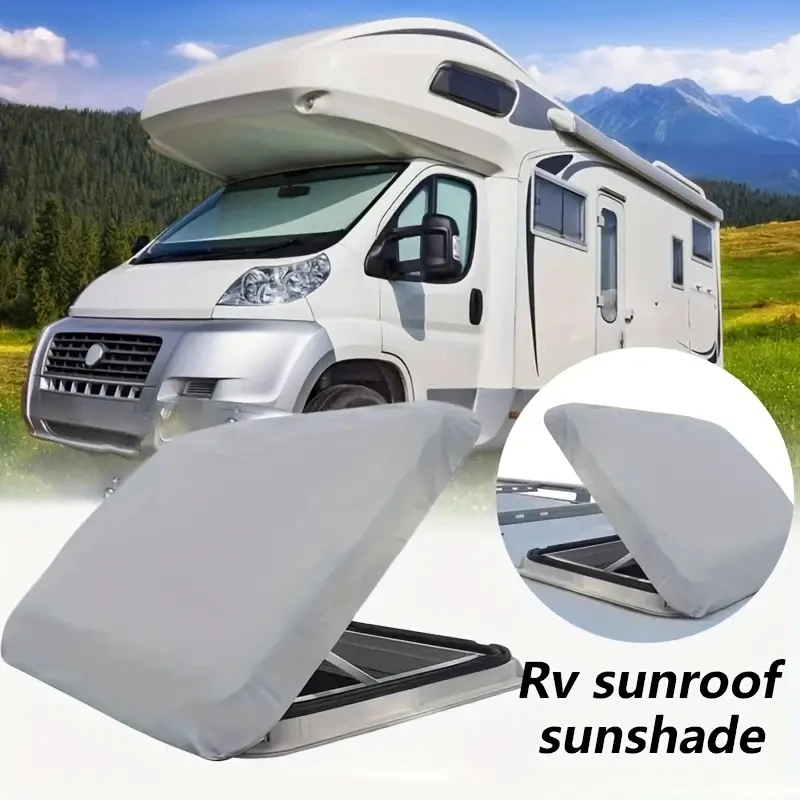 

Caravana 600D Oxford Caravan Roof Vent Window Sunshades Protective Sky Light Cover Camper Accessories