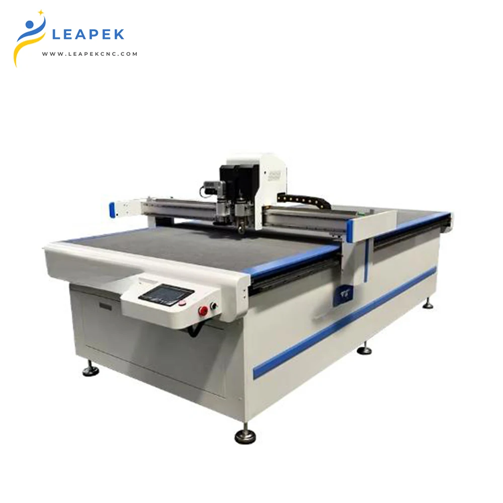 Oscillating Vibrating Knife Cutting CNC Router 1325 Vacuum Table with CCD for PU Paper Foam Cardboard Rubber Cutting