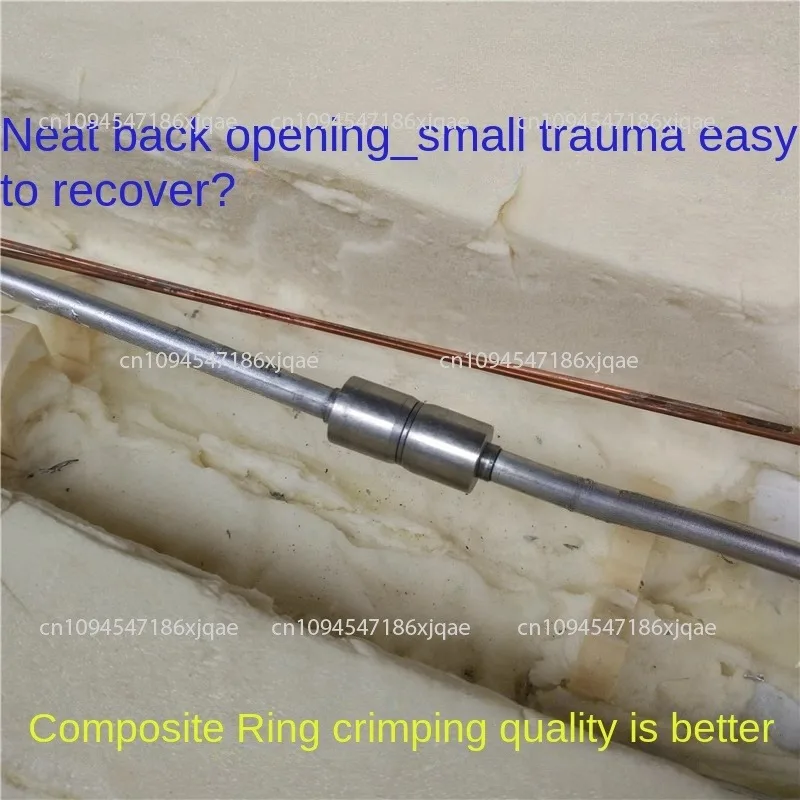 Refrigerator Lock Ring Copper Aluminum Pipe No Fire Connection Quick Composite Ring No Welding FRK Refrigeration Tool