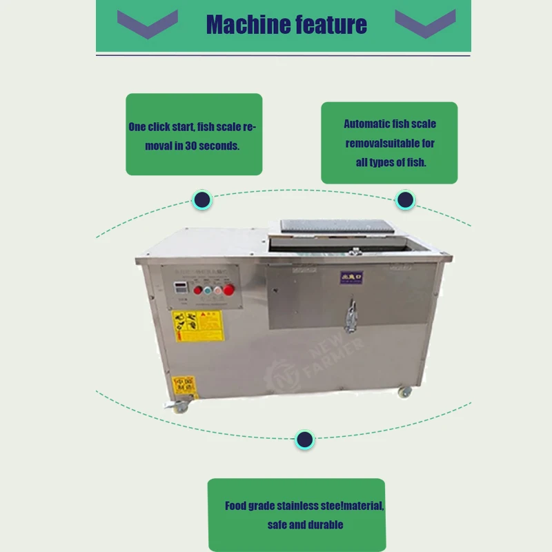 Electric Fish Scaler Remover/Commercial Fish Scaler Machine/Power-Fish-Scaler