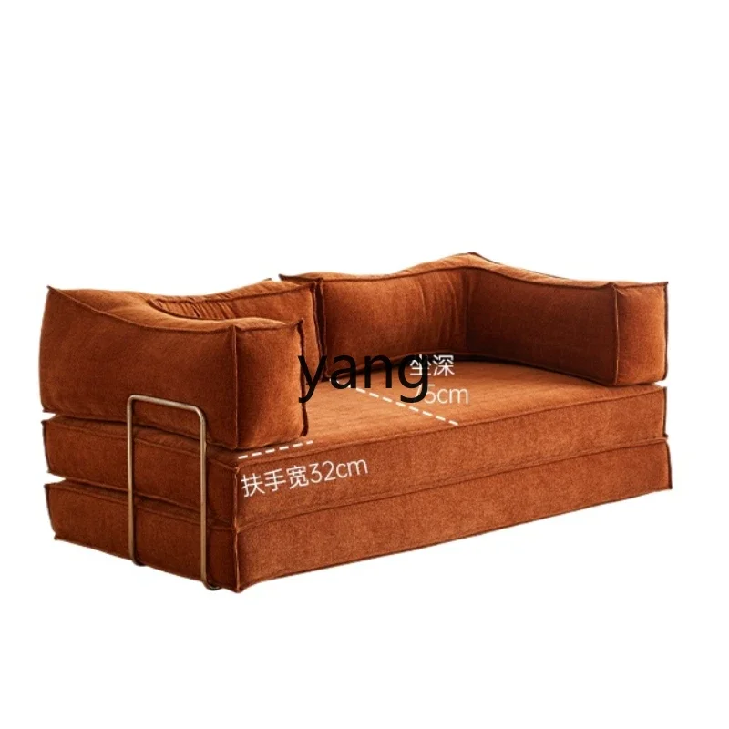 Lmm small apartment living room household module Ding double straight row folding dual-purpose