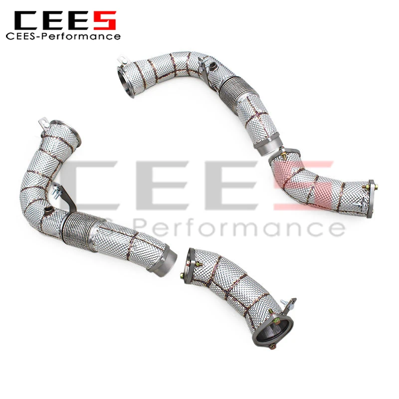 

Выхлопная система CEES для BMW X5M/X6M F95/F96/LCI 4.4TT 2020-2024: Коллектор и даунпайп из нержавеющей стали с катализатором
