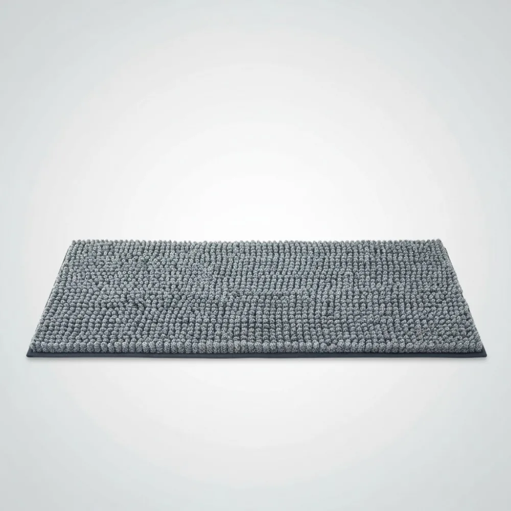 

Premium Absorbent Pet Door Mat for Muddy Paws, Non-Slip Chenille Rug for Indoor Entryways, 35x24 Grey