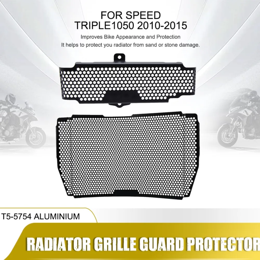 

For Speed Triple 1050 Triple1050 2010 2011 2012 2013 2014 2015 Motorcycle Radiator Guard Grille Oil Cooler Cover Protection