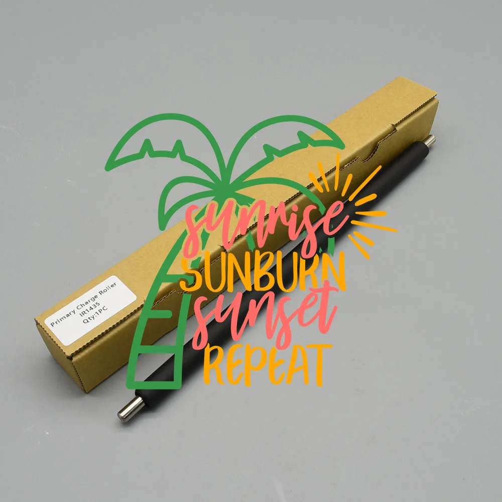 

4 шт. первичный зарядный ролик для Canon iR 1435 iR1435 iR1435i iR1435iF iR1435P PCR, детали принтера для копировального аппарата