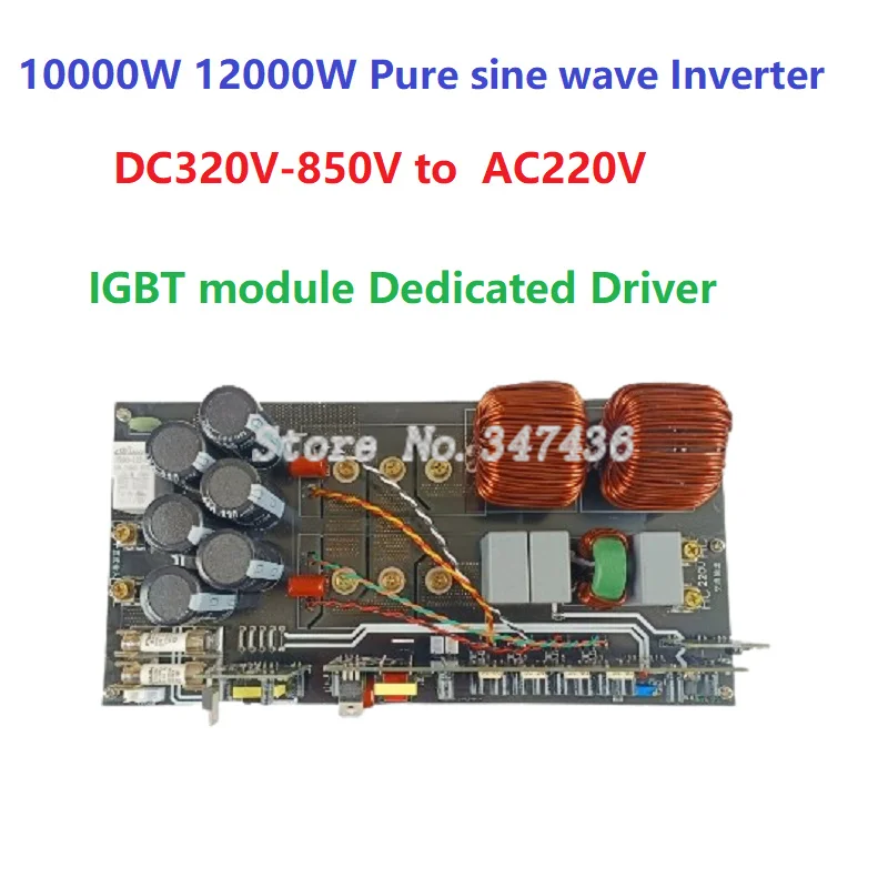 Nowe ładowanie energii falownik sinusoidalny o dużej mocy płyta tylnego stopnia DC320V-850V 10000W 12000W moduł IGBT dedykowany sterownik