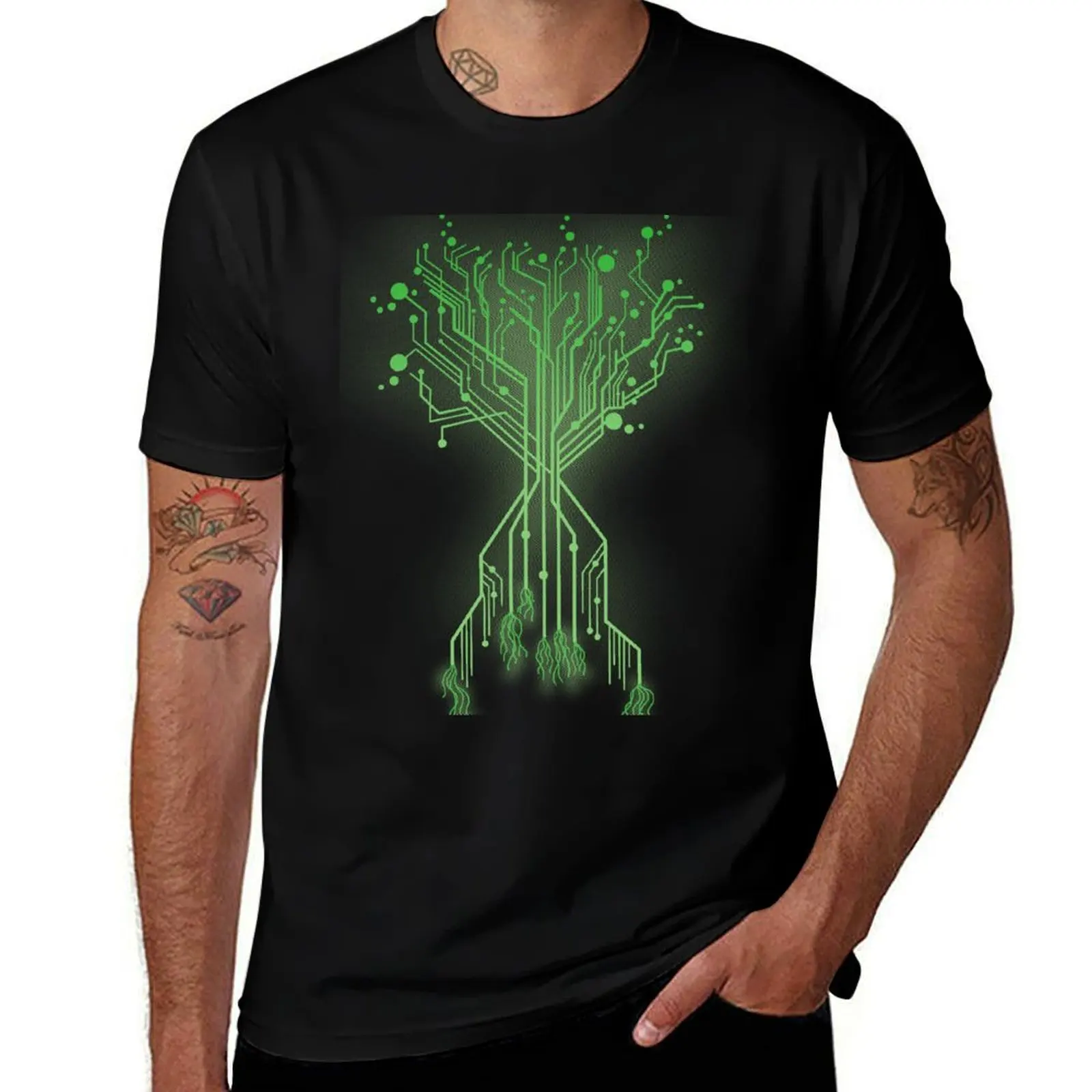 

CircuiTree T-Shirt t shirt men 100% cotton luxury brand funny t shirts dark humor graphic t shirts for man T-shirt