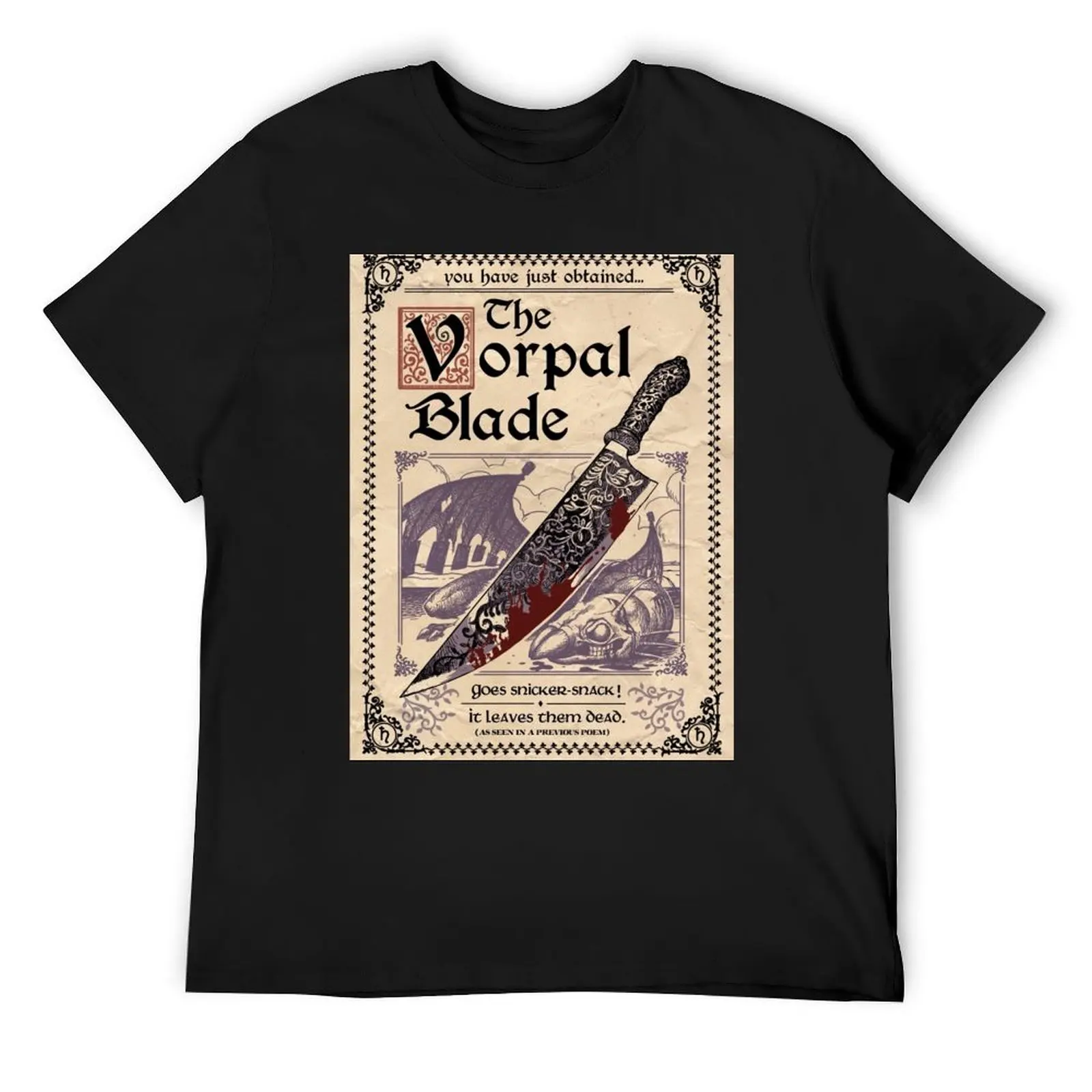 Alice Madness Returns's Vorpal Blade T-Shirt quick-drying cute tops graphic t shirts anime clothes mens big and tall t shirts