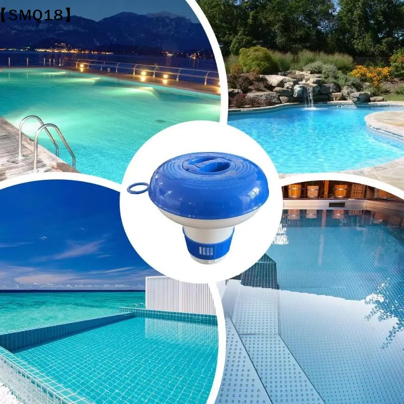 1Pcs Pool Chlorine Floater Automatic Sterilizer Pool Floating Chlorine Dispenser With Lifting Ring For Chlorine Tablets【SMQ】