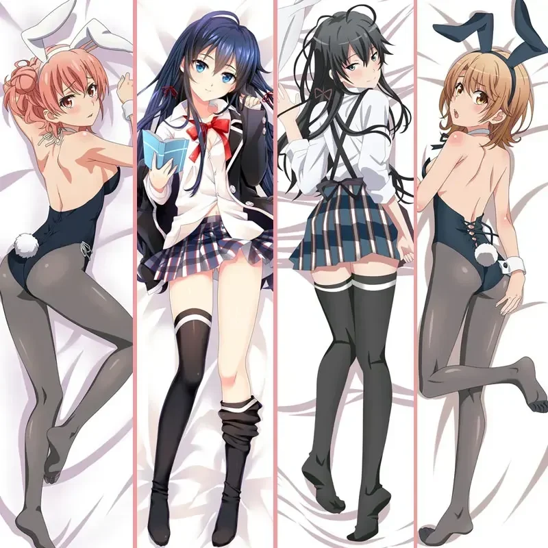 

Japan Anime My Teen Romantic Comedy Yukinoshita Yukino Body Hugging Cover Pillow Case Throw Cushion Dakimakura Waifu Pillowcase