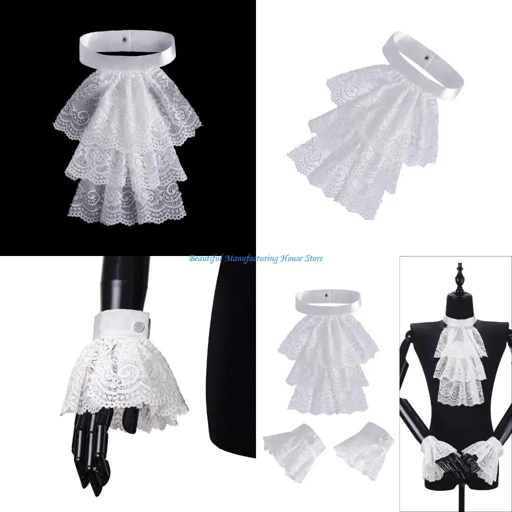 e56a-cuello-renacentista-ruff-autentico-collar-medieval-ruff-collar-evento-historico