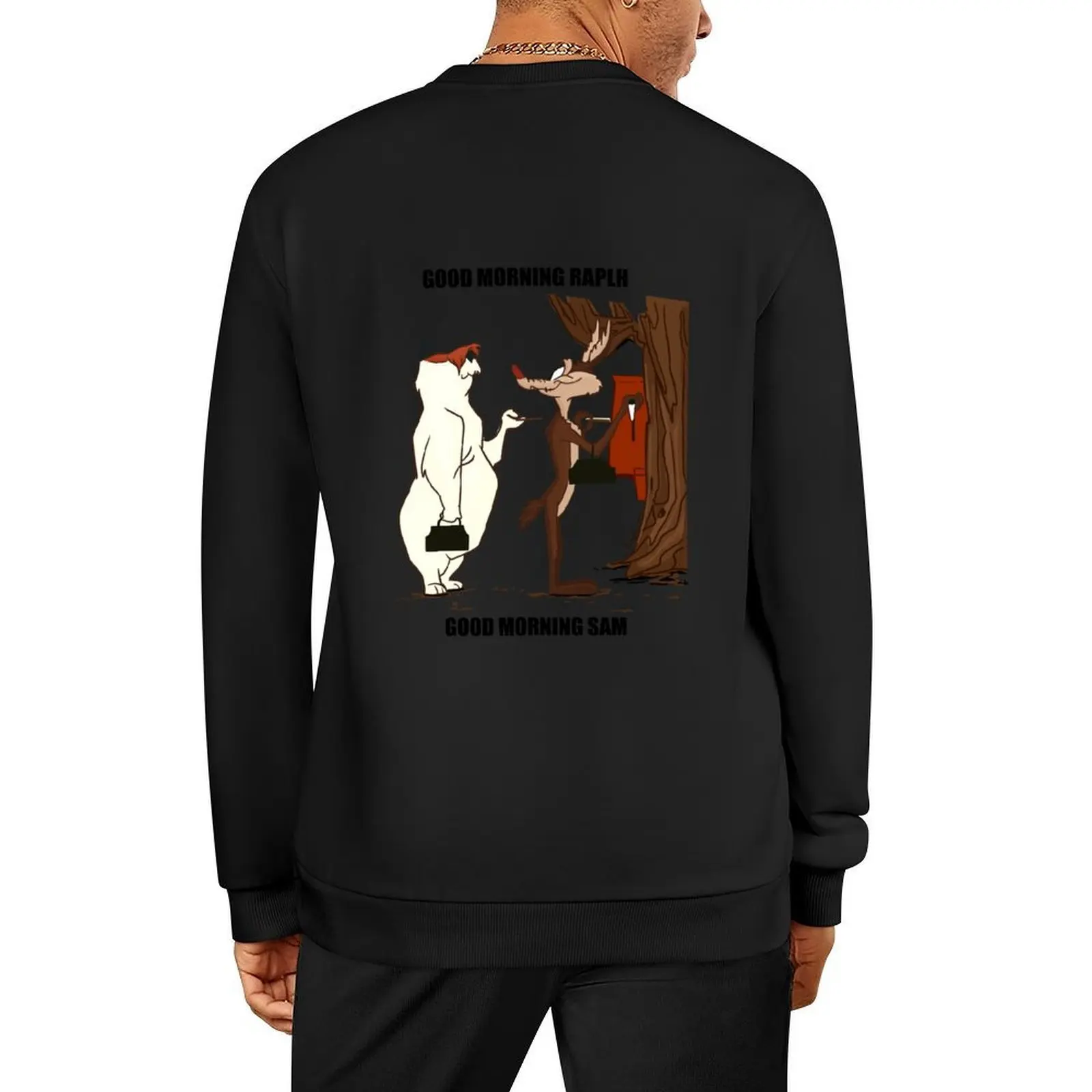 

Ralph & Sam Pullover autumn clothes tracksuits korean style clothes men's sweat-shirt new hoodies and sweatshirts