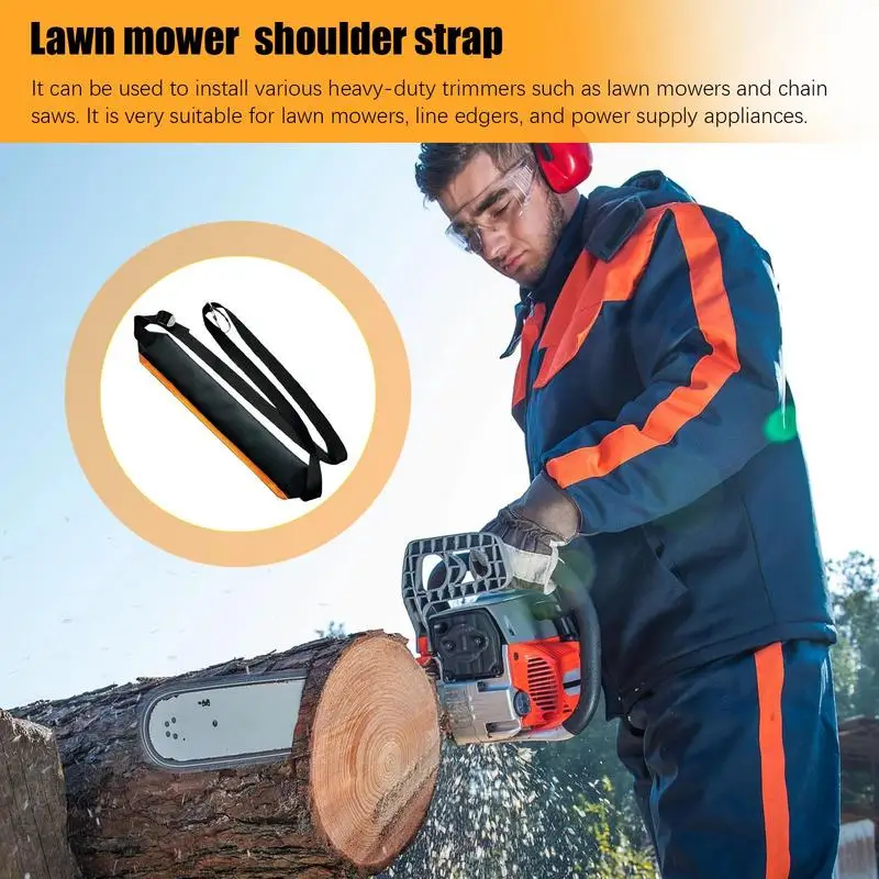 Lawnmower Shoulder Straps Adjustable Shoulder Strap Comfortable To Wear Lawn Trimmer Parts For Trimmers Power Appliances