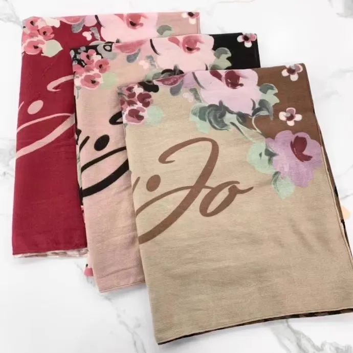 Liu jo Luxury brand Designer Original Italian Fashion Scarf spring autumn casual striped Long Letter Printed Scarves Scarf