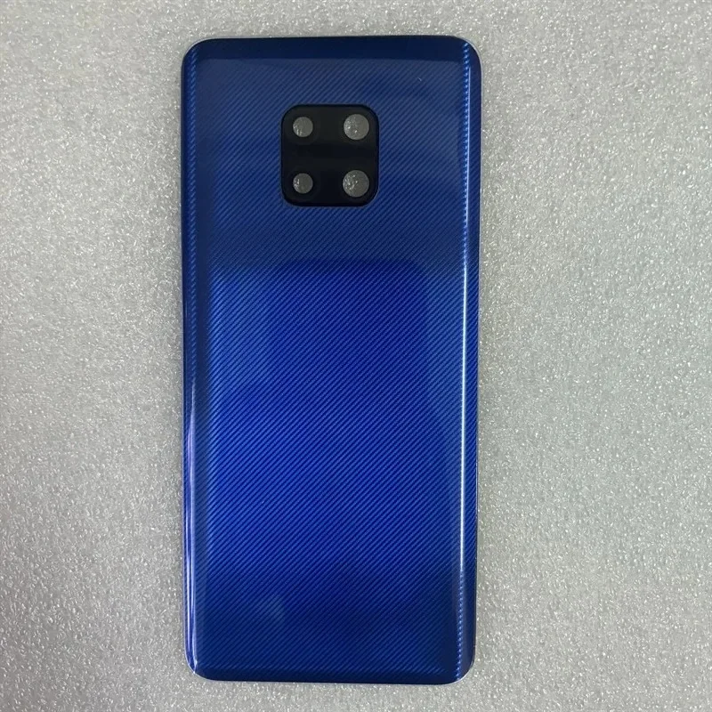 New For Huawei Mate 20 Pro Back Battery Cover Back  Housing Case Glass Panel With Camera Lens Frame Parts