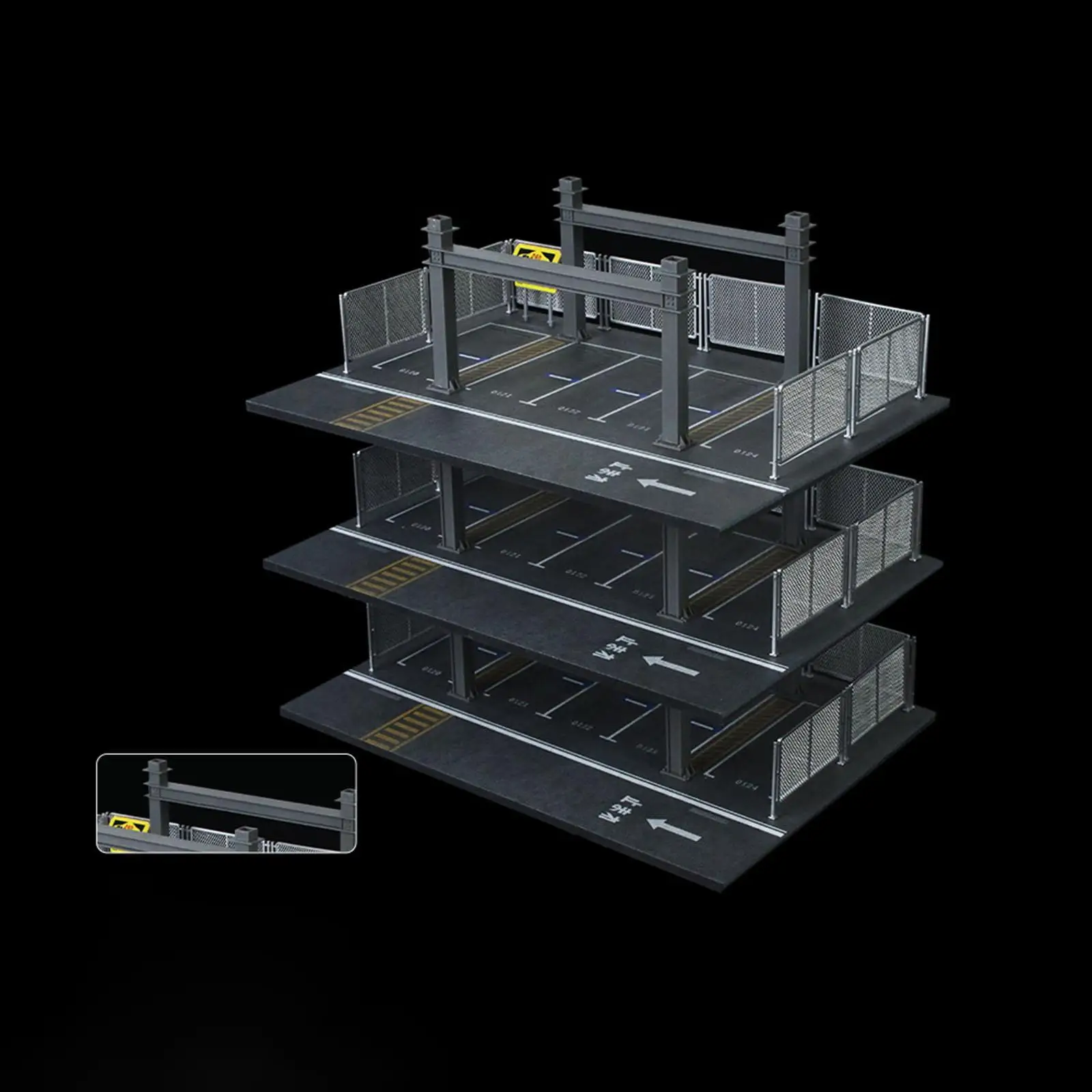 

Масштаб 1/64, литая под давлением модель автомобиля, витрина, 3-х уровневый настольный декор для игрушечных автомобилей