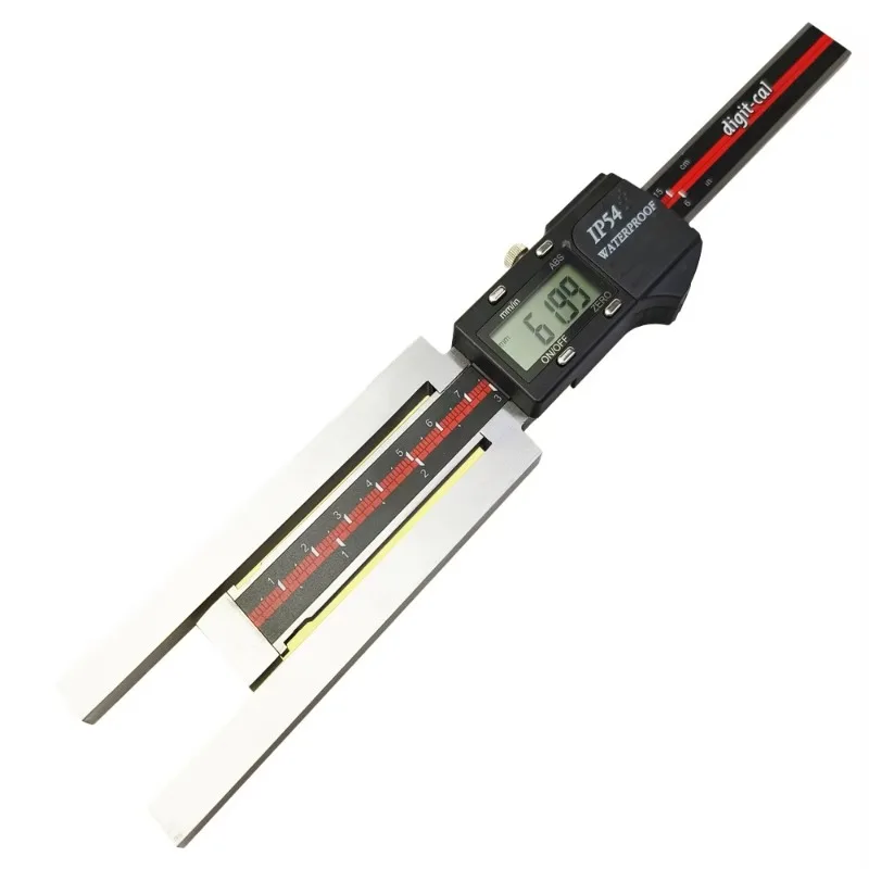 Boring rod measuring ruler, high-precision universal vernier for measuring inner bore diameter