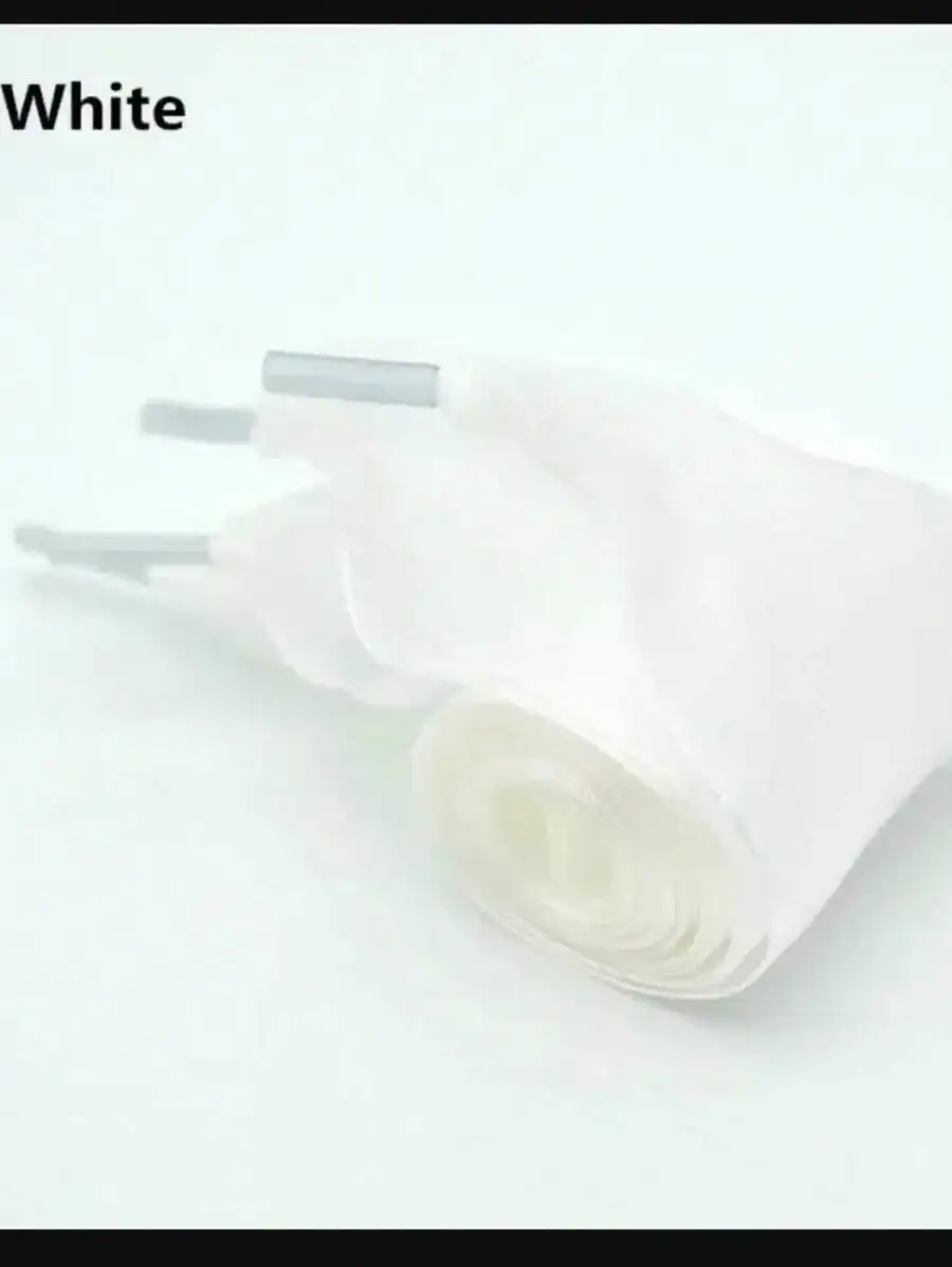 

Шнурки из сетчатой ткани шириной 120 см, прозрачные шифоновые плоские шнурки для женщин и мужчин, кроссовки, повседневная обувь