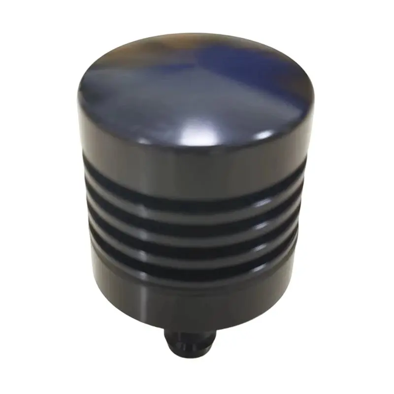 Gearbox Oil Collector Vented Breather Canister Engine Oil Black For Custom