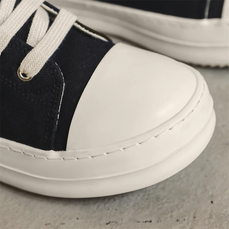 Canvas shoes for women, versatile black high top shoes, new casual board shoes for spring/summer 2024