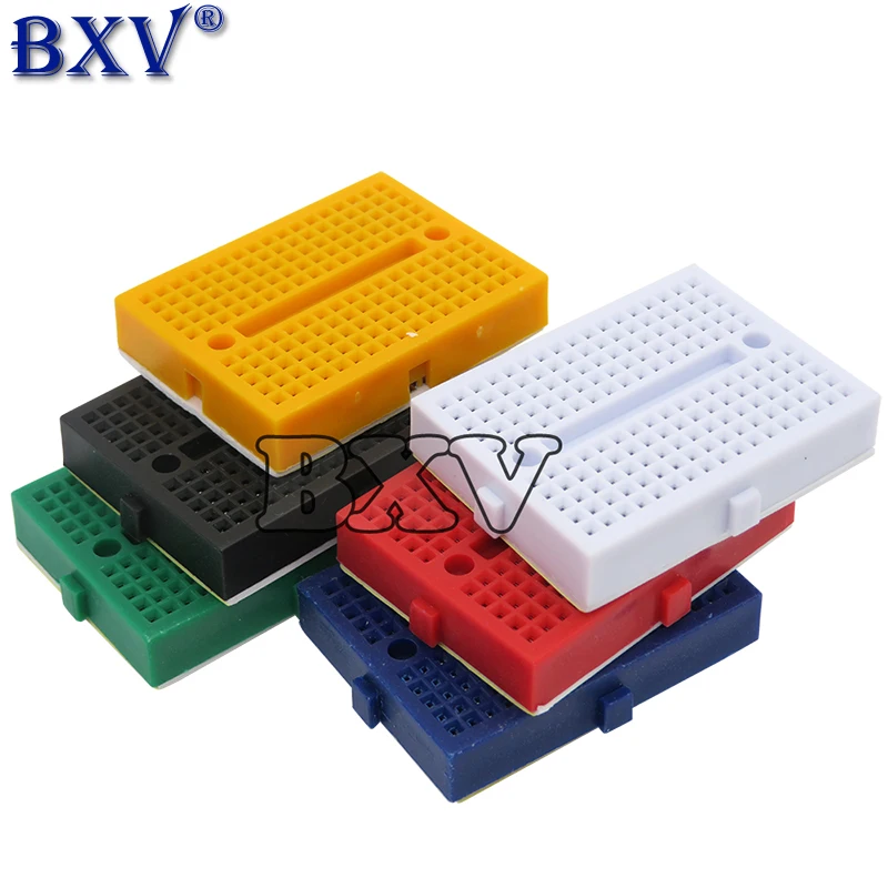 6 PÇS/LOTE SYB-170 Universal Solderless Protótipo Breadboard 170 Pontos de Amarrar Mini Breadboard DIY Kit BXV