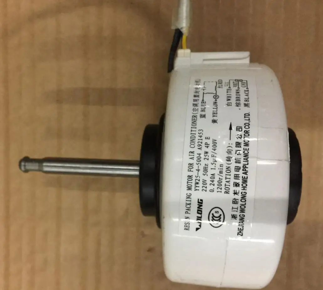 

220V 25W Air Conditioner Parts A/C room device motor YYW25-4-5004