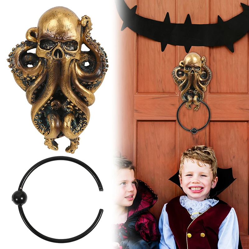 

Осьминог молоток с крючком на стену, украшение на стену, реалистичная скульптура осьминога, аксессуары для украшения дома