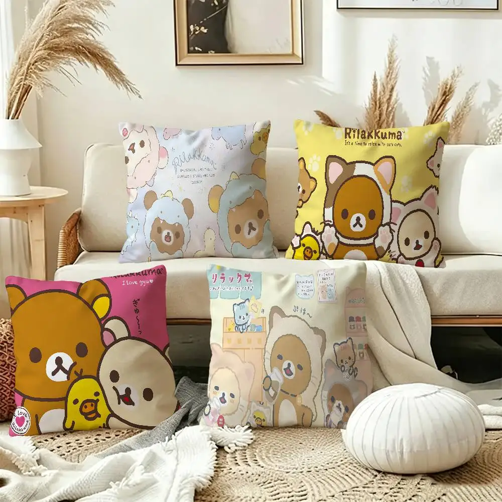 Cute Rilakkuma Pillow Gifts Ho - Your Home Textiles ulasan dan harga