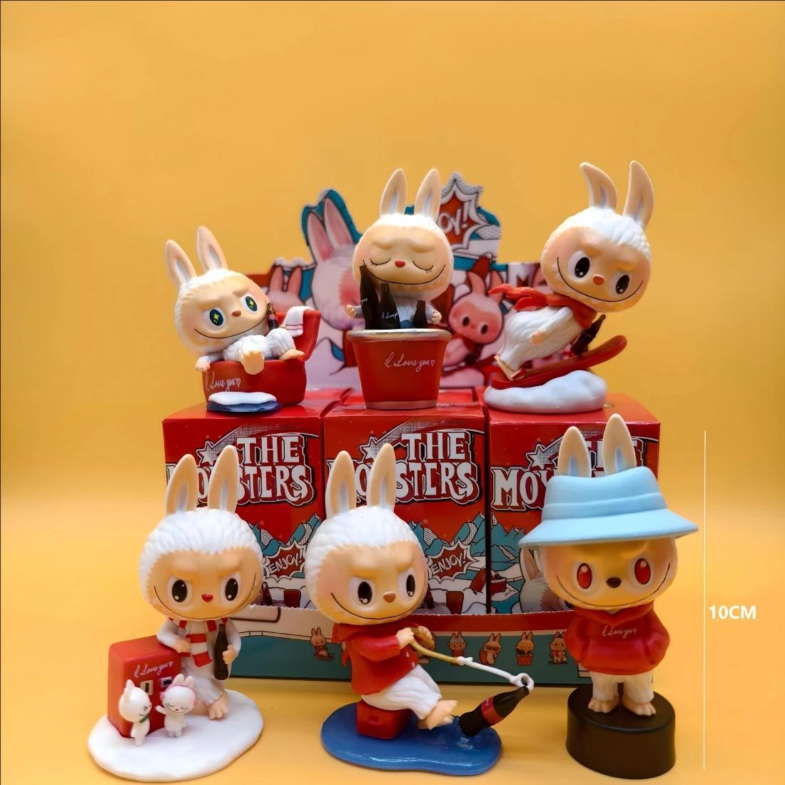

2025 Popular New Beverage Labubu Series Handmade Decoration Labubu Blind Box Fashion Gift Cute Desktop Doll Ornament
