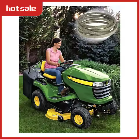A21R-Deck Belt 1/2X146inch Fit For John Deere M154621 Country Clipper D-3727-W D-3727 Exmark 109-5364 Lawn Mower, Drive Belt
