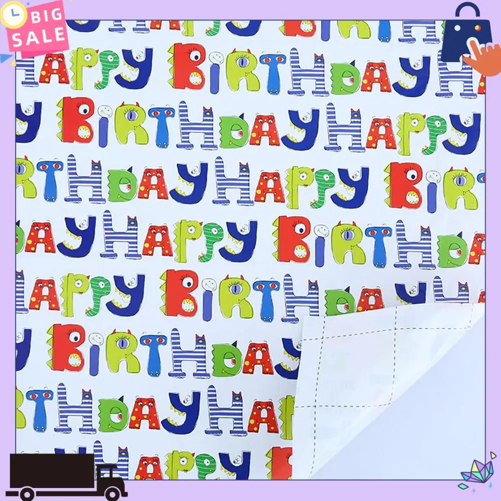 Wrapping Paper Sheets Set Of 6 ,For Birthday Party Wrapping Paper Gift Wrap Papers,Present Gift Wrapping Paper