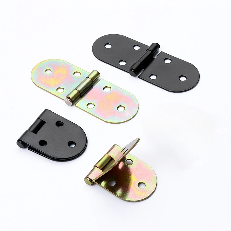 

Folding & Flip - Up Hidden Hinges for Round - Corner Dining Table Tops - Iron Waist Hinges, Tabletop Butt Hinges
