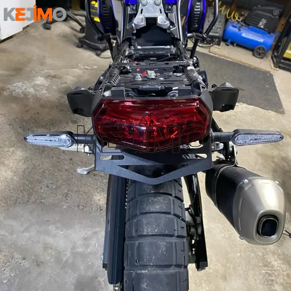 

FOR YAMAHA TENERE700 Rally WORLD RAID/RALLY T7 2019-2024 2025 2026 Rear License Plate Holder Bracket Tail Tidy Fender Eliminator