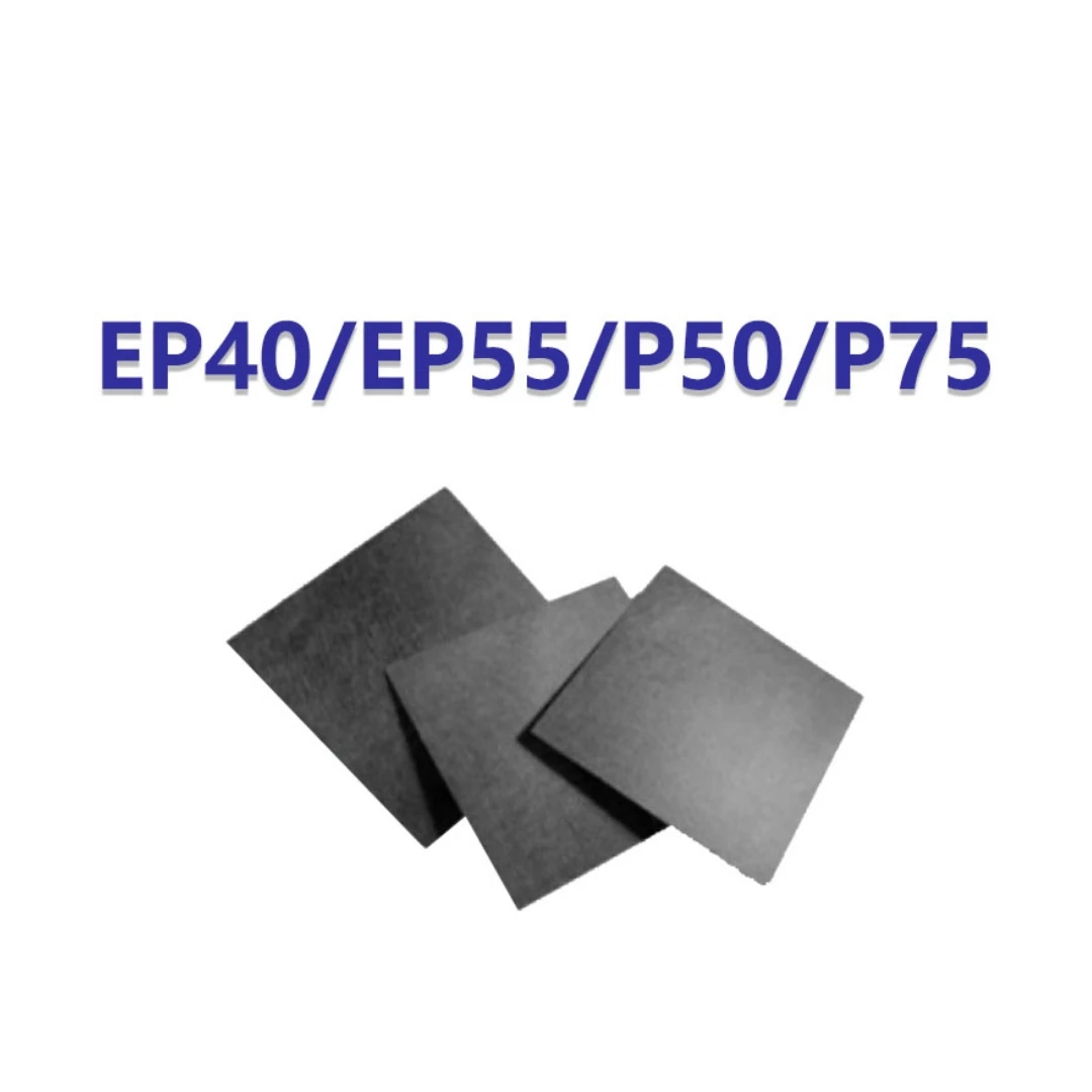 SAIDKOCC Original 50x50mm Sheet Substrate Carbon Fiber Paper EP40/EP55/P50/P75 for Fuel Cell